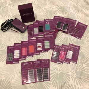Jamberry Unused! 20 packs, all unused plus heater!